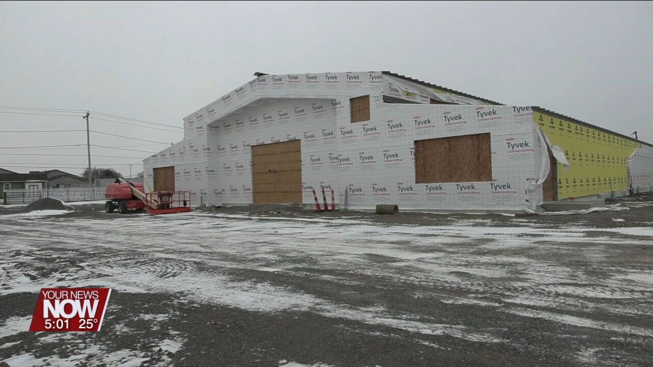 Construction of the Event Center at the Putnam County Fairgrounds is on track